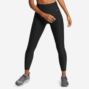 NWT Eddie Bauer 7/8 High Rise Trail Tights Medium